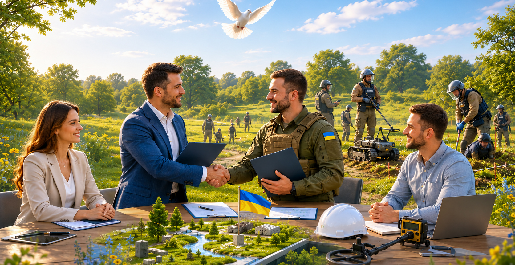 УКРАЇНСЬКА РАДА МИРУ ПІДПИСАЛА МЕМОРАНДУМ ПРО СПІВПРАЦЮ З АСОЦІАЦІЄЮ САПЕРІВ УКРАЇНИ