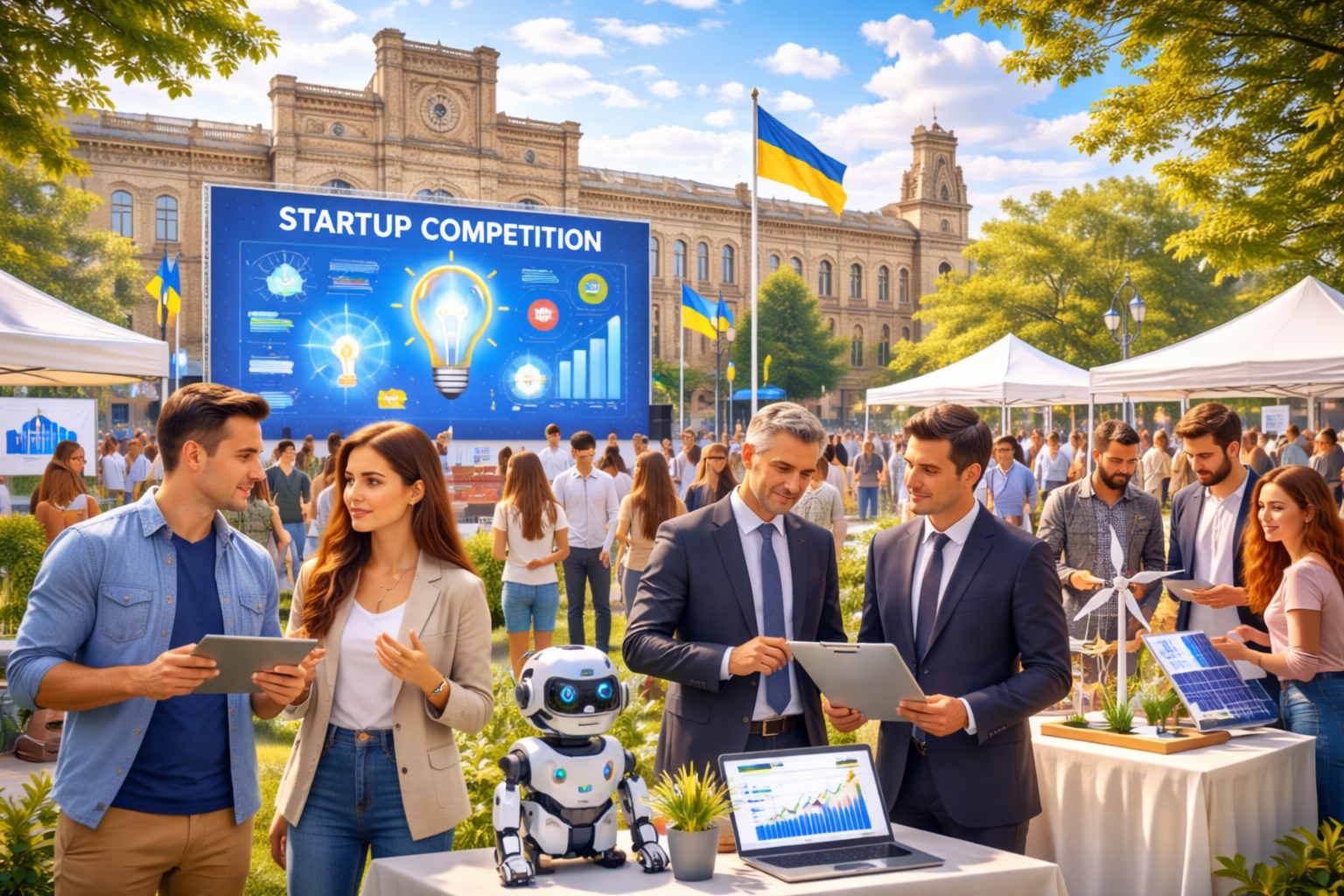 Kyiv Polytechnic Institute stages startup competition to attract investors